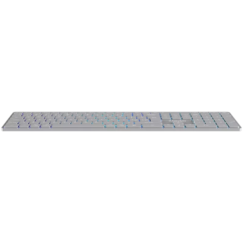CANYON keyboard HKB-W11 UK/US RGB Dual Mode Wireless Grey