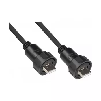 Good Connections Industrie-Plug S4 -USB 2.0 A-A 1m Cable