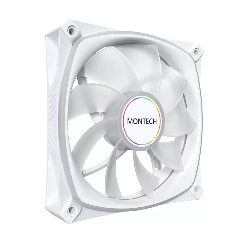 MONTECH RX120 PRO White 120mm ARGB Case Fan
