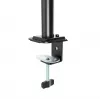 Monitor mount Gembird MA-D4-01, desk clamp for up to 4 displays, 32 inch (81.3 cm), 40 kg, VESA 75x75–100x100, black