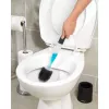 Toilet brush Beldray LA033996UFFEU7 Antibac Grey, antibacterial toilet cleaning brush