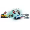 LEGO set Marvel Escape from the Ten Rings 76176 with minifigures and vehicles