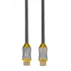 HDMI cable IBOX HD08 2 m, HDMI Type A male–male, HDMI 2.1, silver