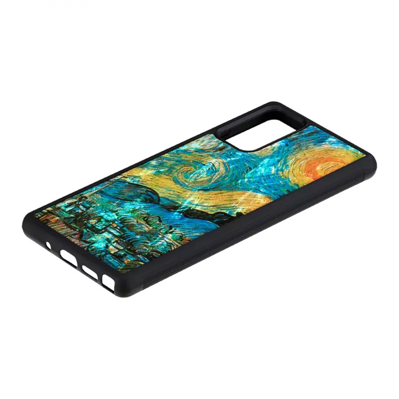 Protective phone case iKins for Samsung Galaxy Note 20 — starry night black