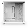 PC Case NZXT H9 Flow Midi Tower White — ATX/EATX/Micro ATX/Mini-ITX, 3x140mm front, 1x120mm rear, 2x3.5 inch & 6x2.5 inch bays, tempered glass