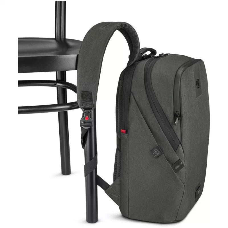 Casual backpack Wenger SwissGear MX Eco Light Grey Recycled plastic