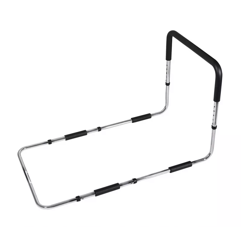 Bed rail ActionMed P300AM bedside support rail, adjustable height, non-slip grip, black, max load 130 kg