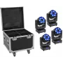 Lighting fixture EUROLITE TMH-H240 Beam Wash Flower Effect 4x — LED effect light, compact unit