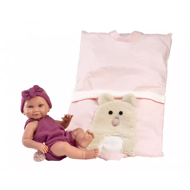 Doll Llorens 40 cm soft-body baby doll with realistic features for play and collecting