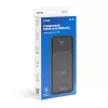 Savio BA-09 Wireless Power Bank, 10000 mAh, Black