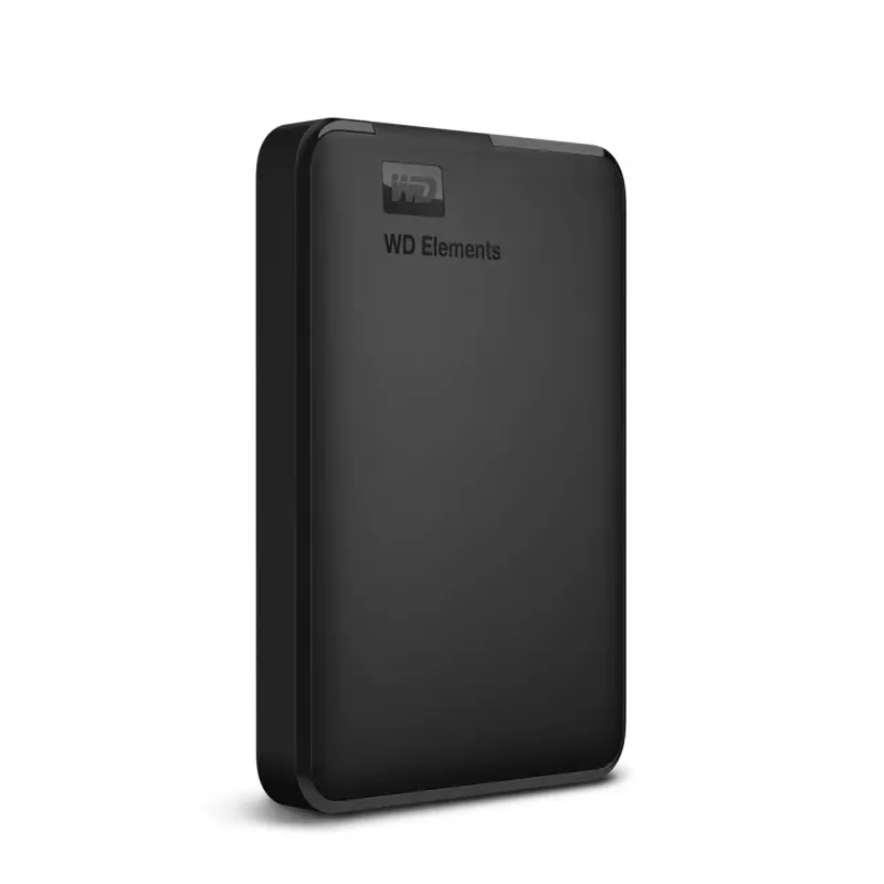 WD Elements WD Portable - 1TB, 1 TB, 2.0/3.2 Gen 1 (3.1 Gen 1), Black
