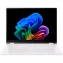 Laptop Acer Swift Edge SFE14-51T-75RZ — Intel Core Ultra 7 258V, 14 inch 2.8K touchscreen, 32 GB LPDDR5x, 1 TB SSD, Intel Arc 140V, Windows 11 Home, White
