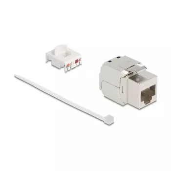 Cable gender changer DeLOCK 90683 RJ45 LSA Silver