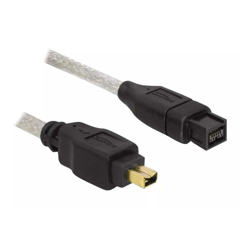 FireWire A/B Cable DeLOCK 82588 1.0m Grey