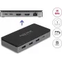 DeLOCK USB Type-C Docking Station 4K Dual HDMI MST USB Gigabit LAN PD 85W