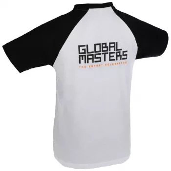 Global Masters T-Shirt GM Logo - White (M)
