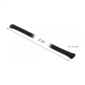 Cable Sleeve DeLOCK 18850 Black