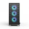 Fractal Design Pop 2 Air Black Solid mid-tower PC case — ATX support, 3x 120 mm front fans, 2.5/3.5 inch drive bays, 215×481×462 mm