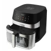 Hot-air fryer ESPERANZA EKA005, 8 L capacity, 1600 W, touch control, 10 programs, stainless steel, black