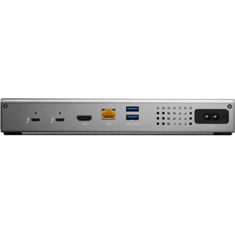 OWC Go Dock - docking station - Thunderbolt 4 - HDMI, 2 x Thunderbolt 4 - GigE, 2.5 GigE - 120 Watt