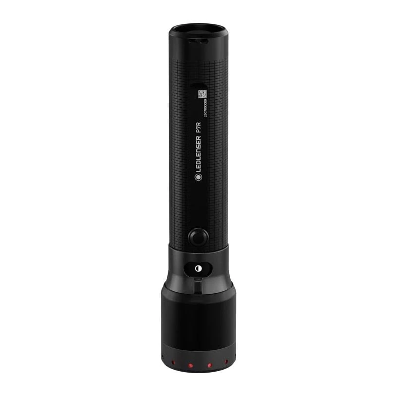 Hand flashlight Ledlenser P7R Black rechargeable LED 1000 lumens, 3.7V 21700, IP68, 159 mm, 360 g