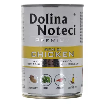 Wet Dog Food Dolina Noteci Premium Adult Beef Chicken Pork 400 g, gluten-free, preservative-free