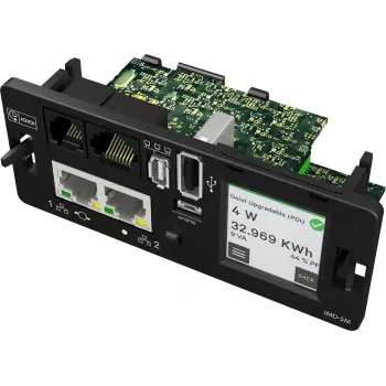 Vertiv Geist RTS, Monitored (Unit Level), 1U, input (2) IEC60320 C14 power inlet 100-240V 10A or 15A, locking outputs (10)C13 (VA4U11A0)