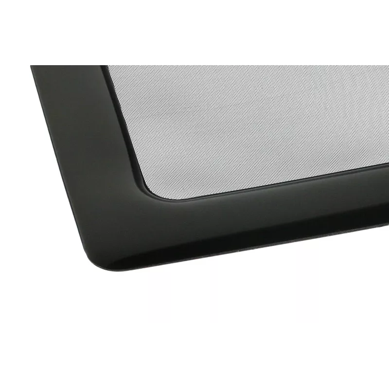 Dust filter DEMCiflex DF0002 for 80 mm fan, black, 105.3 × 105.3 mm