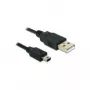 USB Cable DeLOCK 82311 USB 2.0 3m USB A Mini-USB B Black