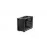 Computer case DeepCool CH160 PLUS Small Form Factor SFF ATX/mATX, tempered glass, USB-C, black