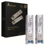 Extralink SFP Module SFP 1.25G 2-Pack, 1.25Gbps, LC/UPC, 1310nm, 20km, Single Mode, DOM (Dedicated to HP/Aruba)