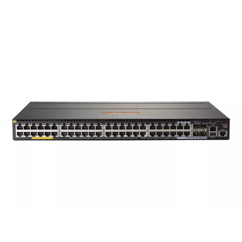 HPE Aruba Networking 2930M 48G POE+ 1-Slot - Switch - L3 - Managed - 44 x 10/100/1000 (PoE+) + 4 x Combo Gigabit-SFP - rack-mountable - PoE+ - without Power Supply (1440 W)