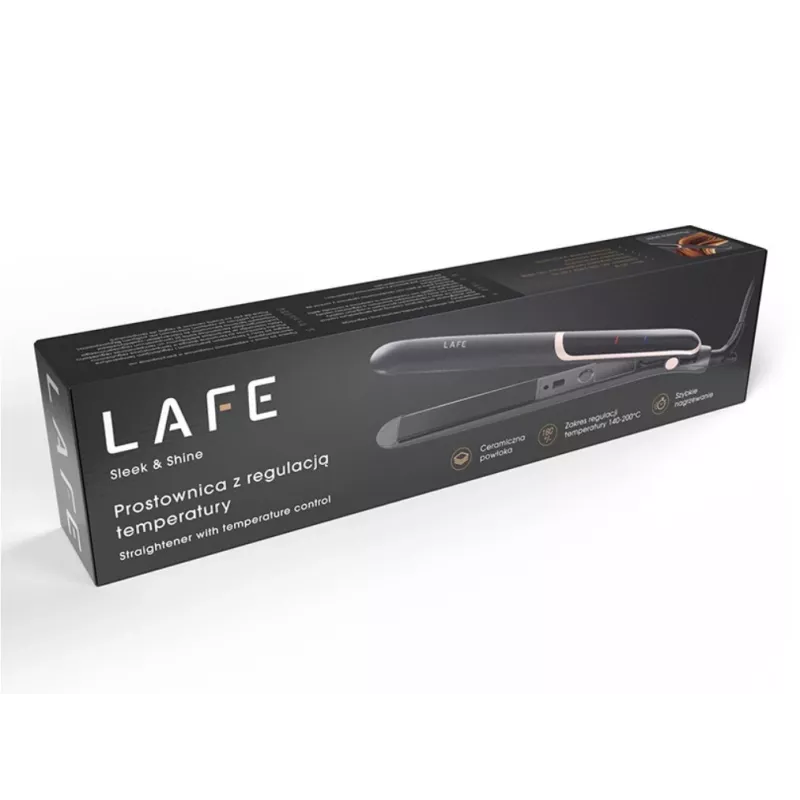 Hair straightener LAFE LAFPST47570 with ceramic plates and adjustable temperature