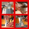 Bialetti Moka Express Moka pot 0.775 L Aluminium, Black