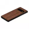 Smartphone case man and wood for Samsung Galaxy S10, black Koala design, protective cover