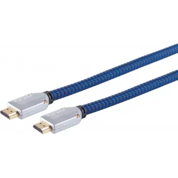 HDMI cable ShiverPeaks 77470-ETBCL with chrome-plated A plug