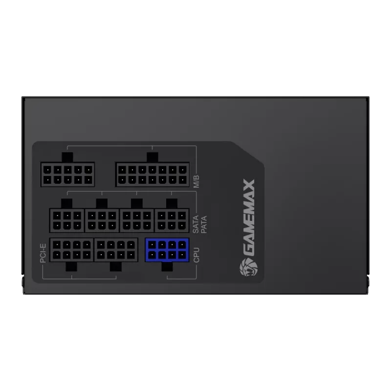 Gamemax Power Supply, 80 PLUS, Gold | GX 750GF | 750 W