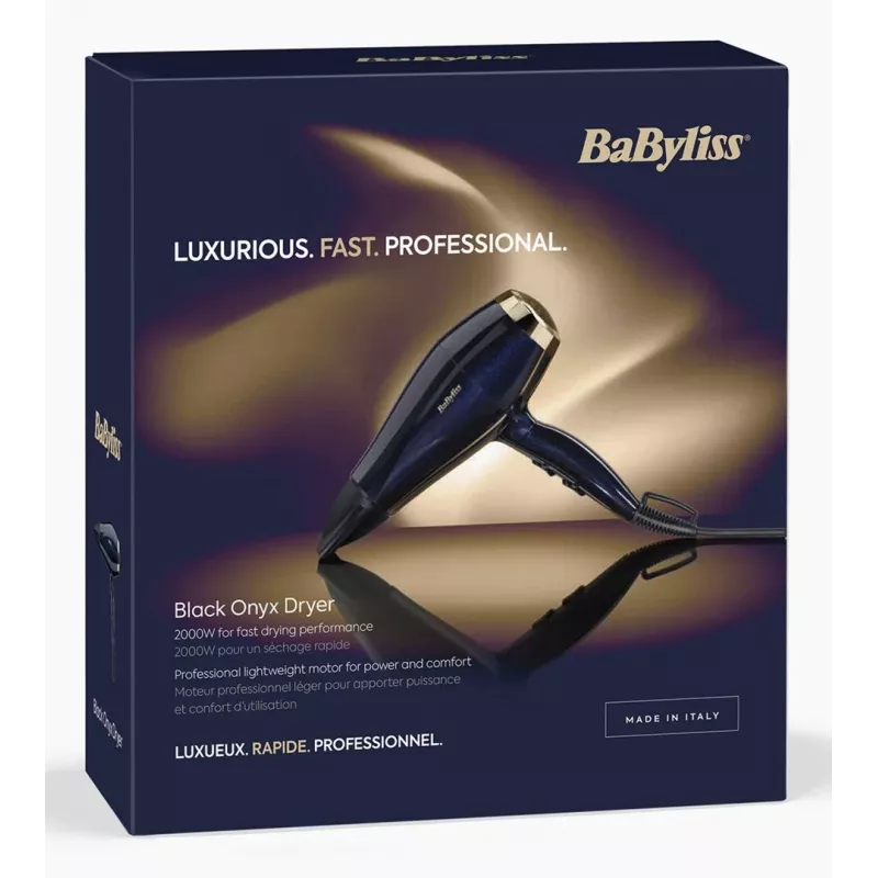 Hair Dryer BaByliss 5911E 2000 W Black Gold