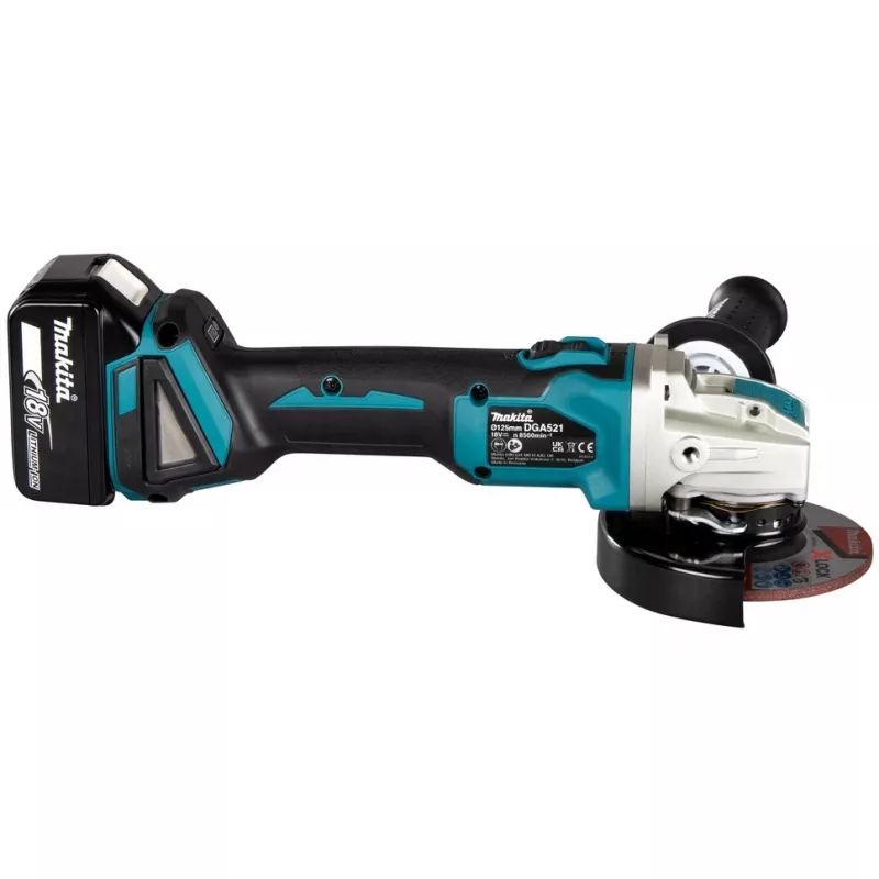 X-LOCK Cordless Angle Grinder DGA521ZX1, 18Volt (Blue/black, without Battery and Charger)