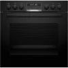 Bosch HEG578BB4 + NXX675CB5E cooking appliance set Zone induction hob Electric