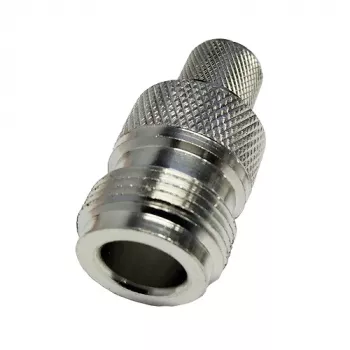 N-Female Crimp Connector for LMR-400 Cable