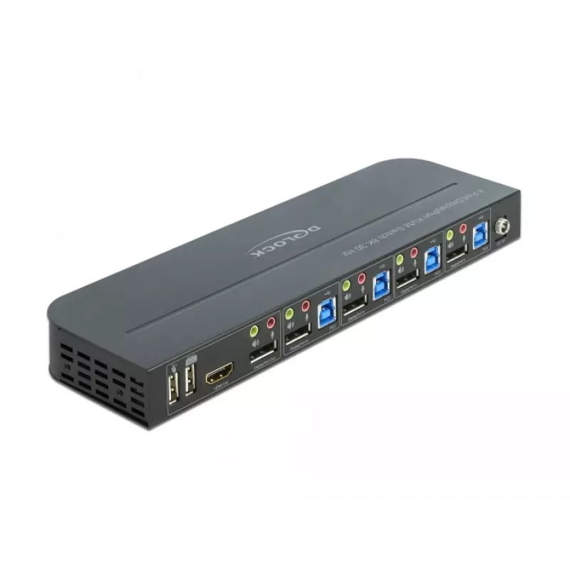 KVM switch DeLOCK 11484 Black
