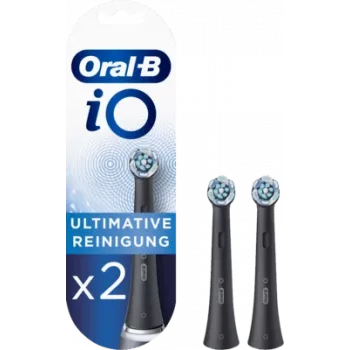 Oral-B 414612 toothbrush head 2 pc(s) Black