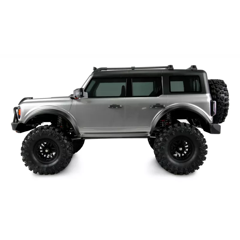 Radio-controlled crawler Amewi AMXRock Caballo 4WD 1:10 metallic grey