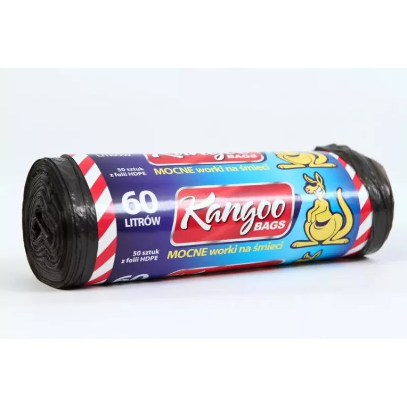 Trash Bags, 60l/50pcs., 8 micron