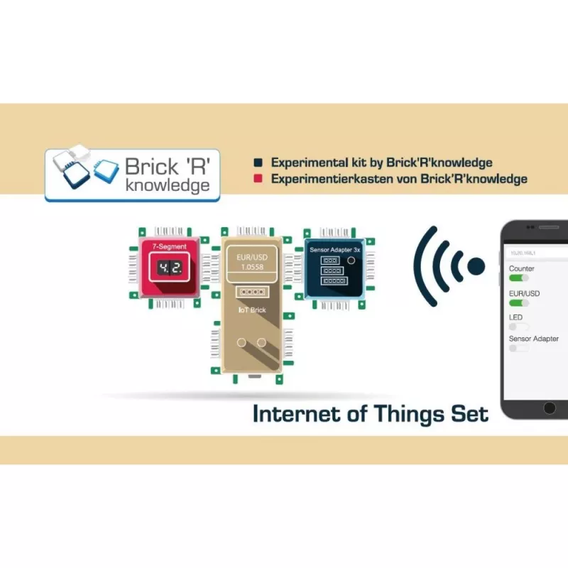 ALLNET IoT Set ALL-BRICK-0688 — IoT kit, Spanish language