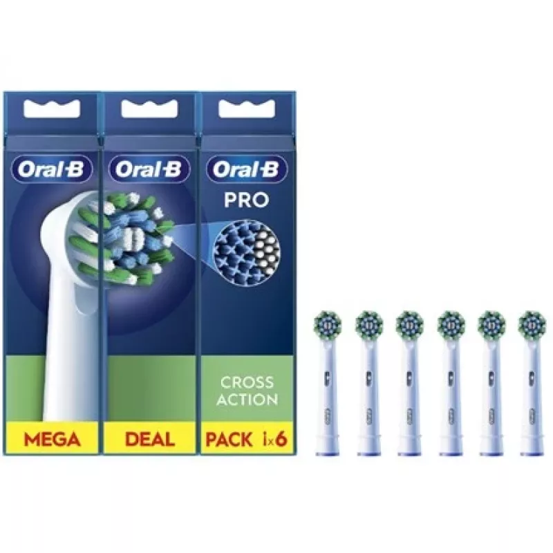 Oral-B EB50RX CrossAction replacement brush heads