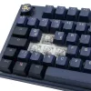 Ducky One 3 Cosmic Blue TKL Gaming Keyboard, RGB LED - MX-Ergo-Clear