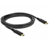 USB Cable DeLOCK 83668 USB 3.2 Gen 1 2m USB C Black