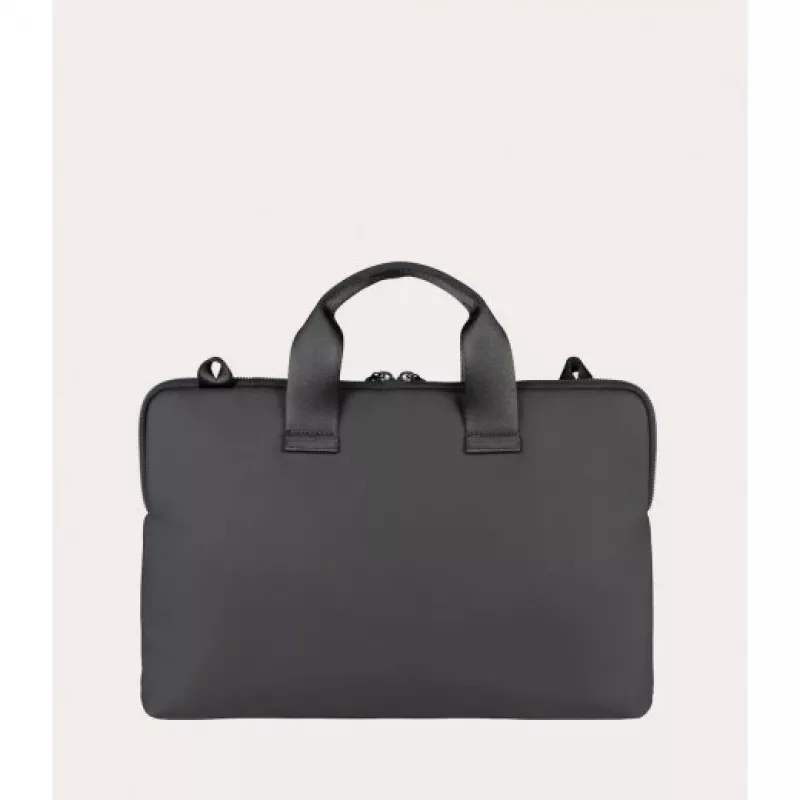 TUCANO GOMMO Slim Laptoptasche für Notebook 15.6 Zoll MacBook Pro 16 schwarz - Die Gommo-Taschen- und Accessoires-Linie besteht aus einem Material - w